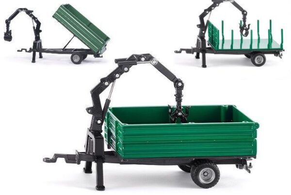 Siku 2896 Oehler Combination Trailer w/Grabber 1/32 scale