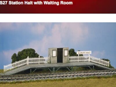 Wills SS27 Station Halt with Waiting Room OO Scale