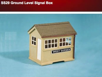 Wills SS29 Ground Level Signal Box OO Scale