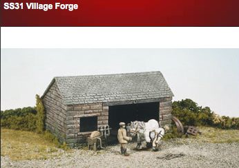 Wills SS31 Village Forge OO Scale