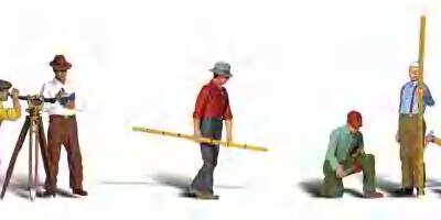 Woodland Scenics A1883 Surveyors HO Gauge Figures