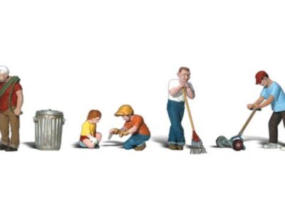 Woodland Scenics A1915 Lawn Workers HO Gauge Figures