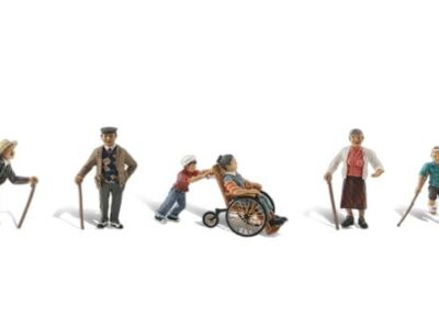 Woodland Scenics A1946 Physically Challenged HO Gauge Figures
