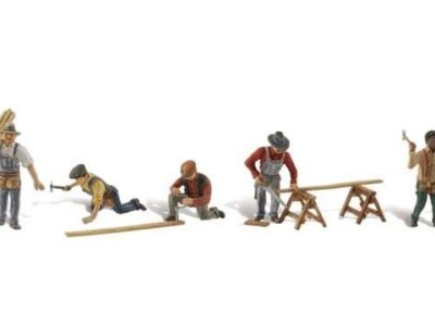 Woodland Scenics A1947 Carpenter Crew HO Gauge Figures