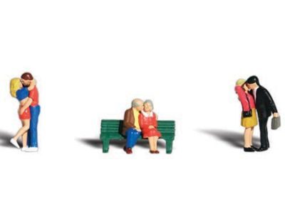 Woodland Scenics A2133 Lovers N Gauge Figures