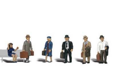 Woodland Scenics A2155 Travellers N Gauge Figures
