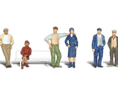 Woodland Scenics A2156 Bystanders N Gauge Figures