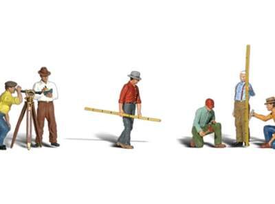 Woodland Scenics A2175 Surveyors N Gauge Figures