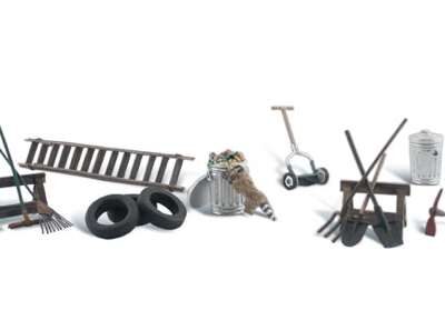 Woodland Scenics A2212 Garage Treasures N Gauge Figures