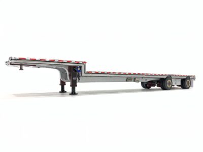 Drake Collectibles - ZWBR027-1700 East Drop Deck Aluminium Black Trailer