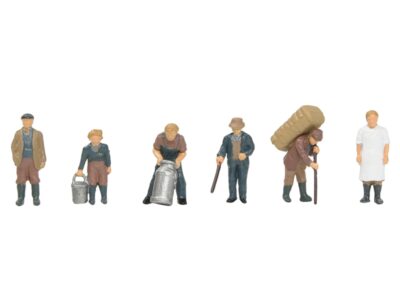 Bachmann Branchline 36-414 1940s/50s Livestock Farming OO Scale Figure set