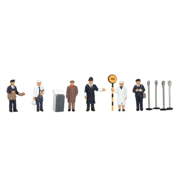 Bachmann Branchline 36-416 1960s/70s Urban Workers OO Scale Figure set