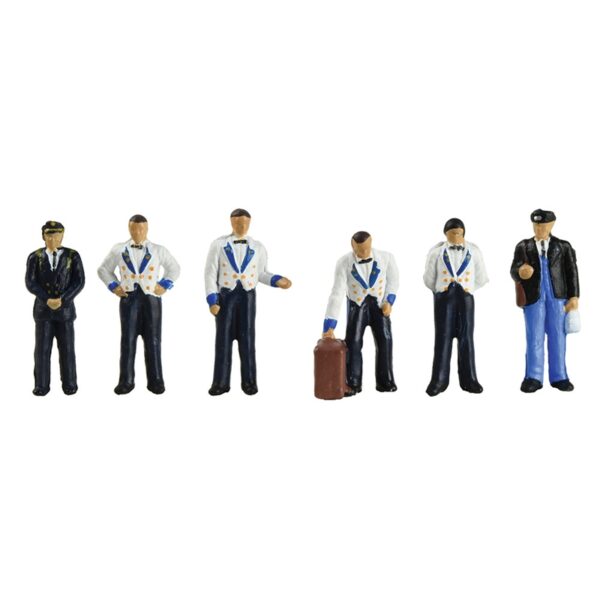Bachmann Branchline 36-420 Midlands Pullman Stewards & Train Crew Figures OO Scale Figure set
