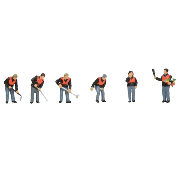 Bachmann Branchline 36-421 1960s/70s Lineside Workers OO Scale Figure set