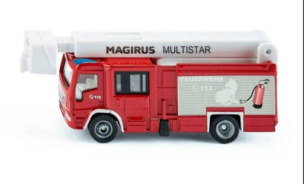 Siku 1749 Iveco Magrius Multistar Aerial Platform Fire Engine Truck