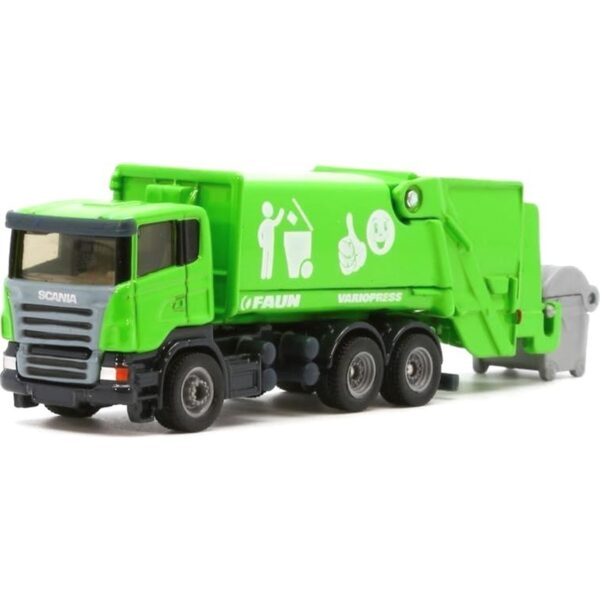 Siku 1890 Scania Refuse Truck with Skip Bin 1/87 Scale