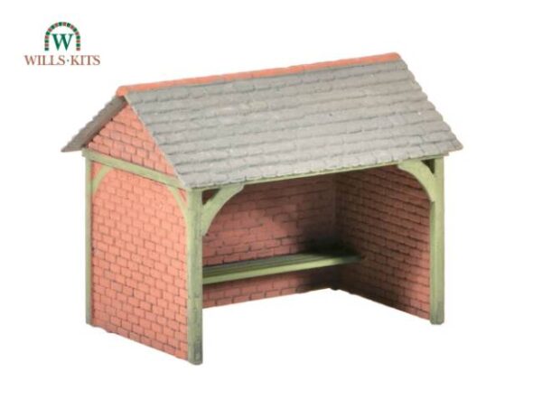 Wills SS75 Bus Shelter OO Scale