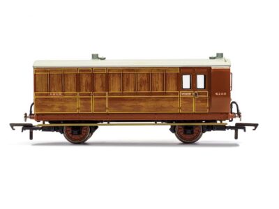 Hornby R40084 LNER, 4 Wheel Coach, Brake Baggage