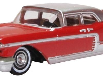 Oxford Diecast 87CE57002 Cadillac Eldorado Brougham 1957 - Dakota Red 1/87 Scale