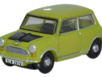 Oxford Diecast NMN005 Mini - Lime Green N Scale