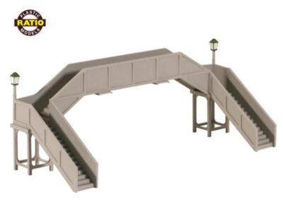 Ratio 517 SR Concrete Footbridge Kit OO Gauge