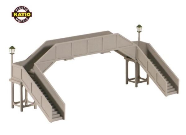 Ratio 517 SR Concrete Footbridge Kit OO Scale