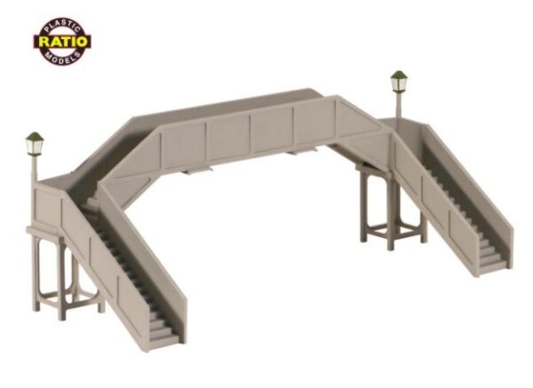 Ratio 517 SR Concrete Footbridge Kit OO Gauge