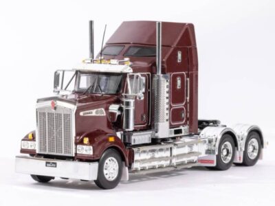 Drake Collectibles Z01556 Kenworth T909 Vintage Burgundy - Aero Kit 