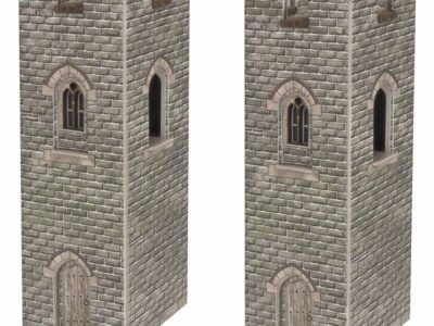 Metcalfe PN192 N Scale Watch Towers