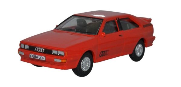 Oxford Diecast 76AQ001 Audi Quattro - Tornado Red