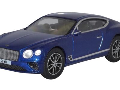 Oxford Diecast 76BCGT001 Bentley Continental GT Sport - Peacock Blue