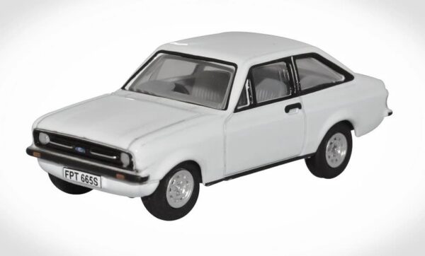 Oxford Diecast 76ESC003 Ford Escort Mk2 - Diamond White