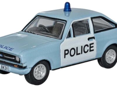 Oxford Diecast 76ESC004 Ford Escort Mk2 - Cambridgeshire Police