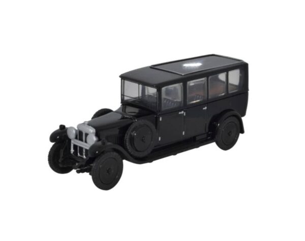 Oxford Diecast 76RDH001 Daimler Hearse - Black