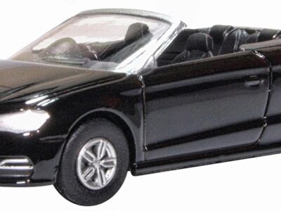 Oxford Diecast 76S3002 Audi S3 Cabriolet - Mythos Black