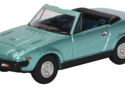 Oxford Diecast 76TR7002 Triumph TR7 Convertible - Persian Aqua Metallic