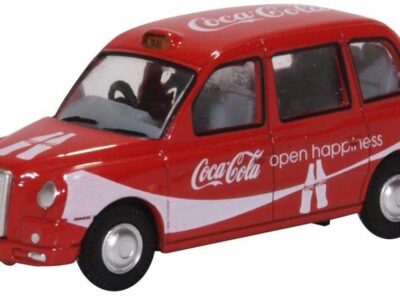 Oxford Diecast 76TX4008CC TX4 Taxi - Coca Cola