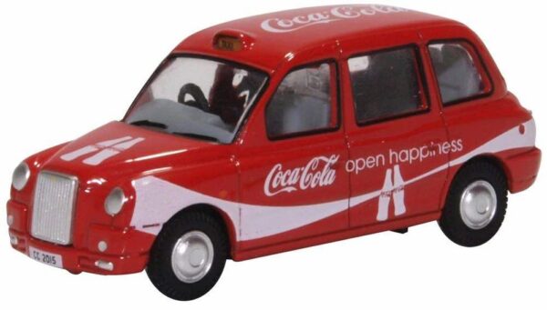Oxford Diecast 76TX4008CC TX4 Taxi - Coca Cola