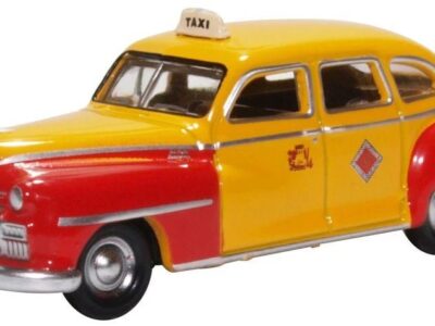 Oxford Diecast 87DS46002 Desoto Suburban 1946-48 San Francisco Taxi 1/87 Scale