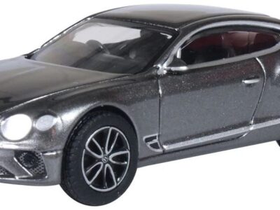 Oxford Diecast 76BCGT002 Bentley Continental GT Sport - Tungsten Grey