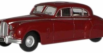 Oxford Diecast 76JAG7004 Jaguar MkVIIM - Claret Metallic (Queen Mother)