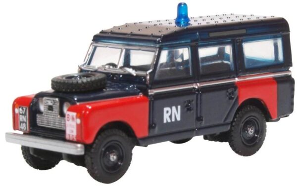 Oxford Diecast 76LAN2021 Land Rover Series II LWB Station Wagon - Royal Navy Bomb Disposal Squad