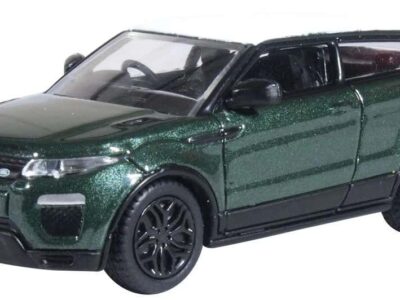 Oxford Diecast 76RRE003 Range Rover Evoque Coupe - Aintree Green