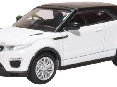 Oxford Diecast 76RREC003 Range Rover Evoque Convertible - Fuji White