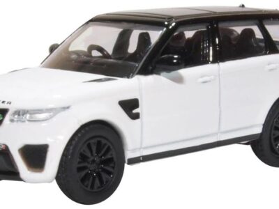 Oxford Diecast 76RRS004 Range Rover Sport SVR - Fuji White