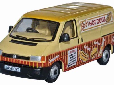 Oxford Diecast 76T4007 VW T4 Van - Bob Hot Dogs