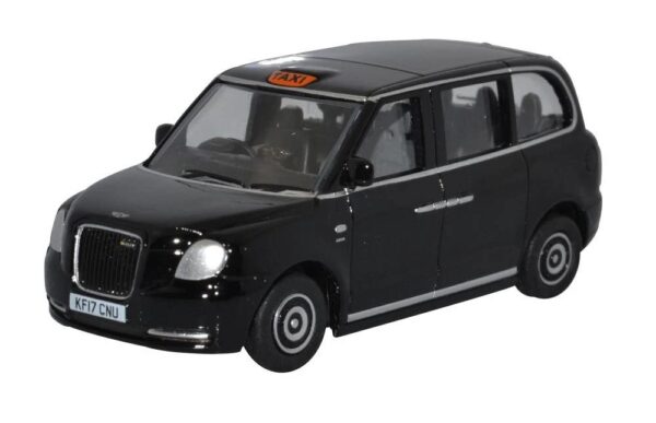 Oxford Diecast 76TX5001 LEVC TX Taxi - Electric Taxi Black