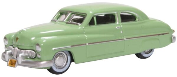 Oxford Diecast 87ME49008 Mercury Coupe 1949 - Calcutta Green 1/87 Scale