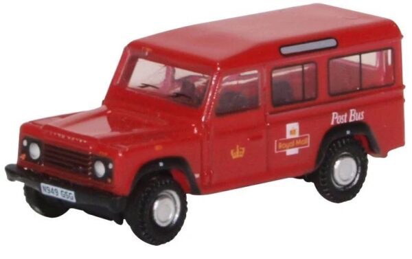 Oxford Diecast NDEF002 Land Rover Defender - Royal Mail N Scale