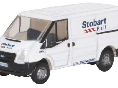 Oxford Diecast NFT012 Ford transit MK5 Low roof - Stobart Rail N Scale